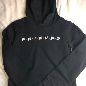 black friends sweatshirt
